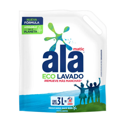 ALA MATIC ECO LAVADO 3 LT