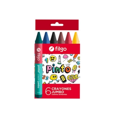 CRAYONES FILGO JUMBO 6