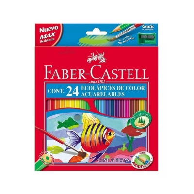 LAPICES COLOR ACUARELA 24